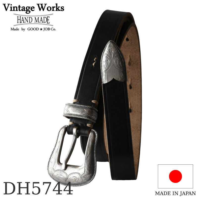 Vintage Works ヴィンテージワークス Leather belt レザーベルト