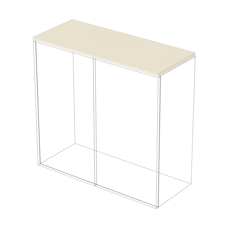 オーダー玄関収納 天板 バーチ | SF-FN017-20-G183 | 収納