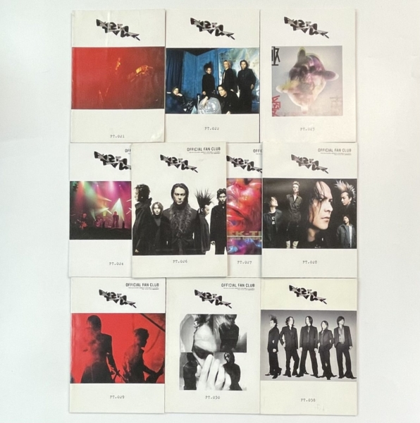 BUCK-TICK ファンクラブ会報 FISH TANK 創刊号準備号〜50号 42冊