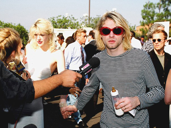 KURT COBAIN STYLE OVAL SUNGLASS / カート・コバーン オーバル