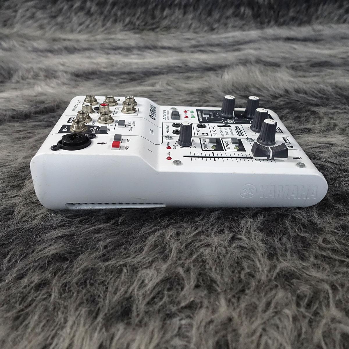 YAMAHA AG03 ホワイト YAMAHA AG03 MK2 - White【現物画像】【展示品特価】 ヤマハ 【 イオン