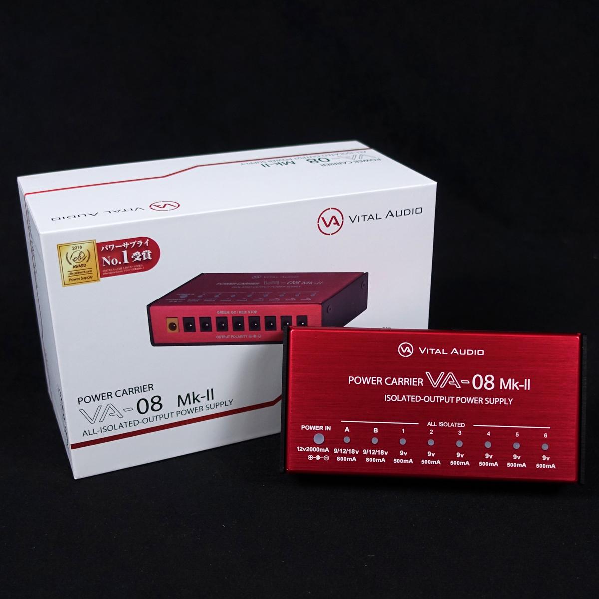 ギター Vital audio va08 mk2 VITAL AUDIO ( バイタルオーディオ ) POWER CARRIER VA-08 MKII 送料