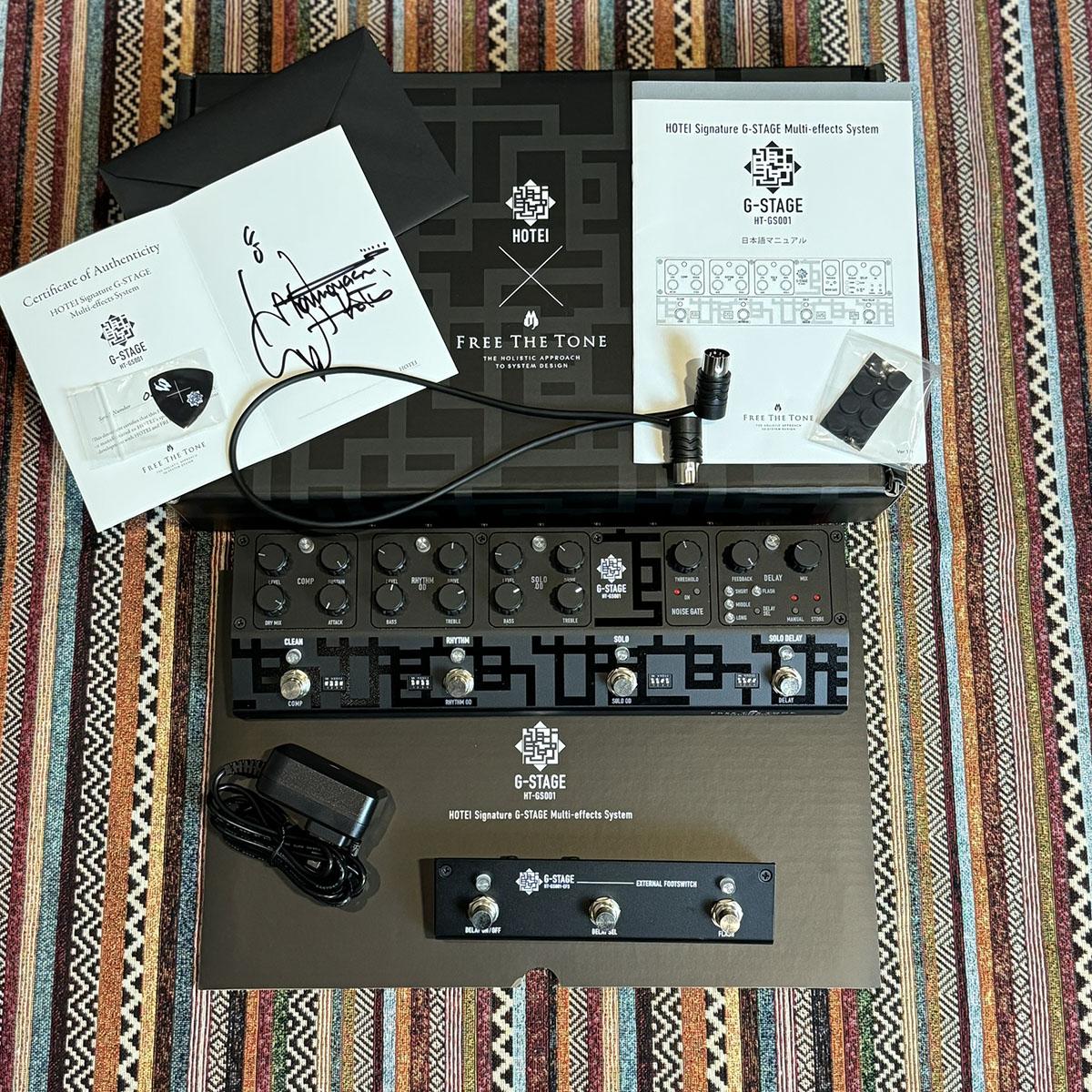 Free The Tone HOTEI Signature G-STAGE Multi-effects System｜平野