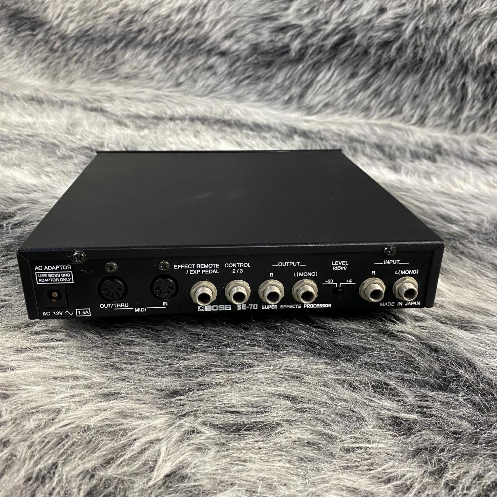 BOSS SE-70 マルチエフェクター BOSS マルチエフェクターSE-70を20年経ったいまレビュー