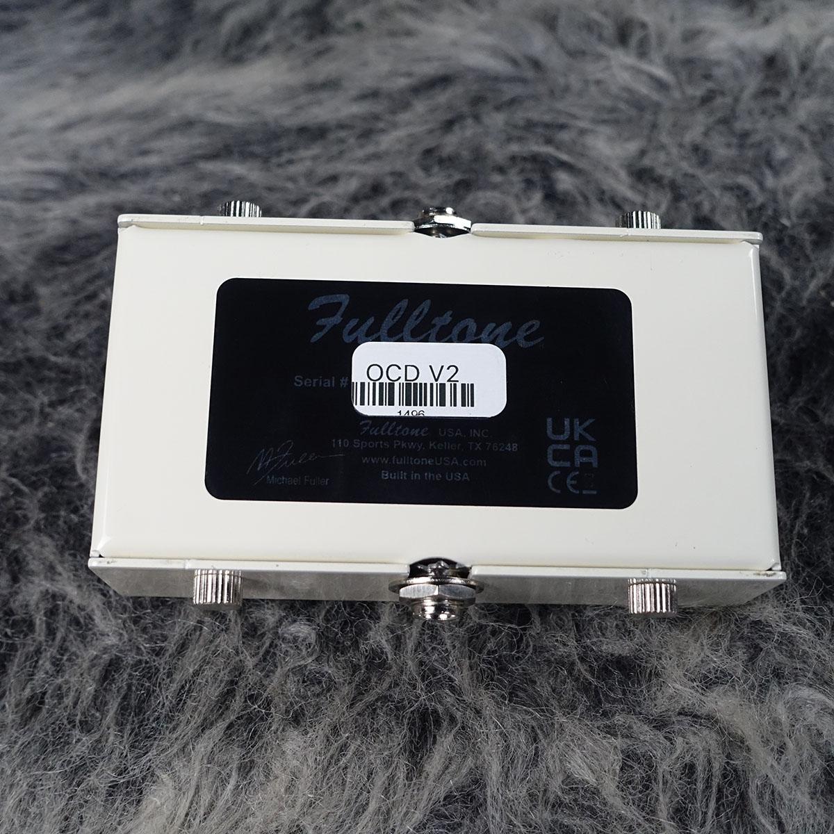 【新品同様　正規輸入品】Fulltone OCD V2 オーバードライブペダル Fulltone】オーバードライブペダルの日本限定生産！Blackカラーモデル