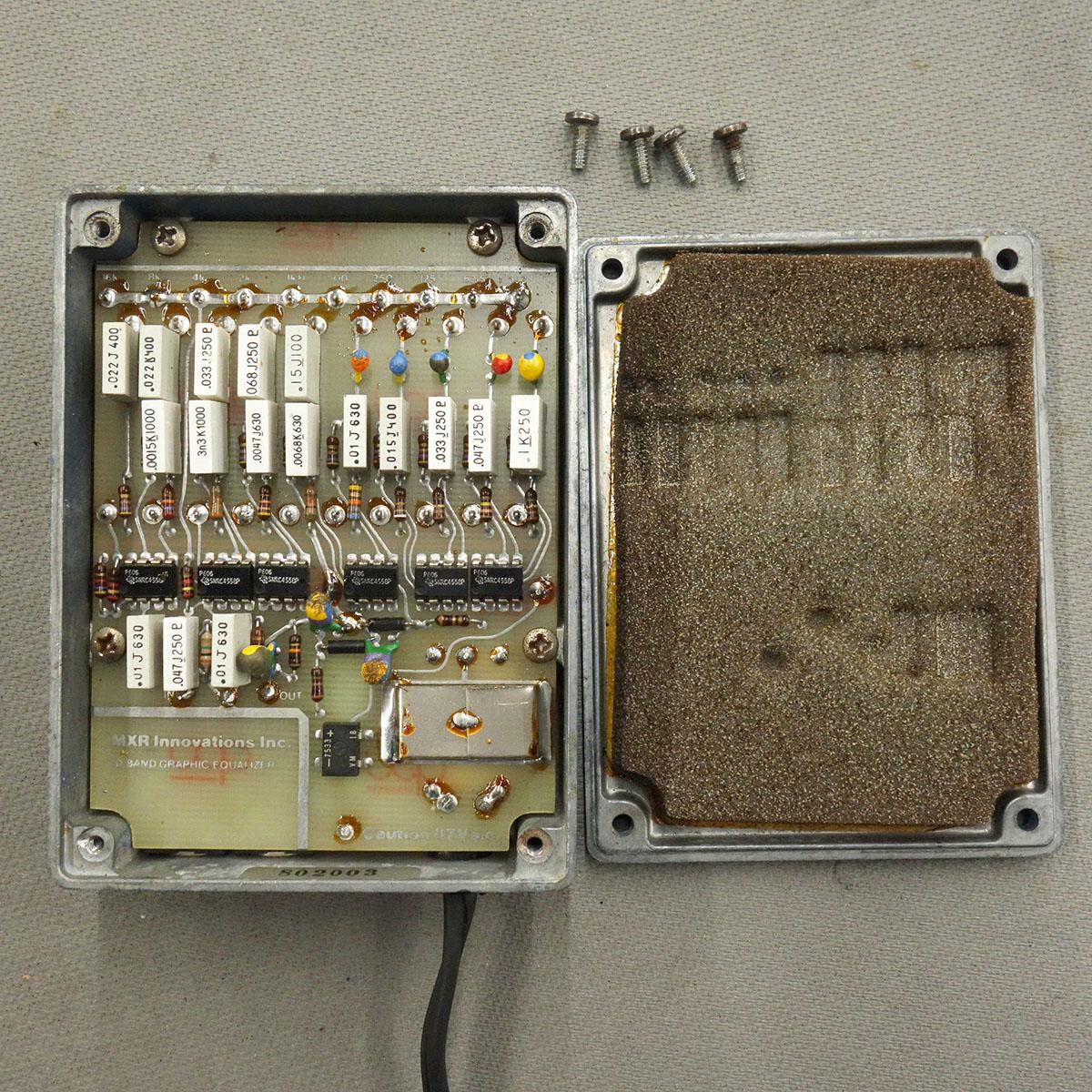 【美品】MXR TEN BAND EQ イコライザー MXR】超定番イコライザー「TEN BAND EQ」に日本限定カラーが登場