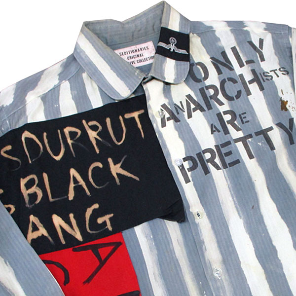 SEDITIONARIES ORIGINAL EXCLUSIVE COLLECTION ANARCHY SHIRT セディ