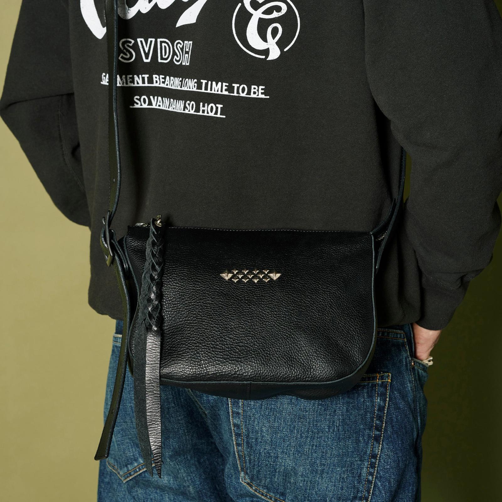 CALEE STUDS LEATHER SHOULDER BAG ＜REGULAR＞ CL-24AW005LE 公式通販