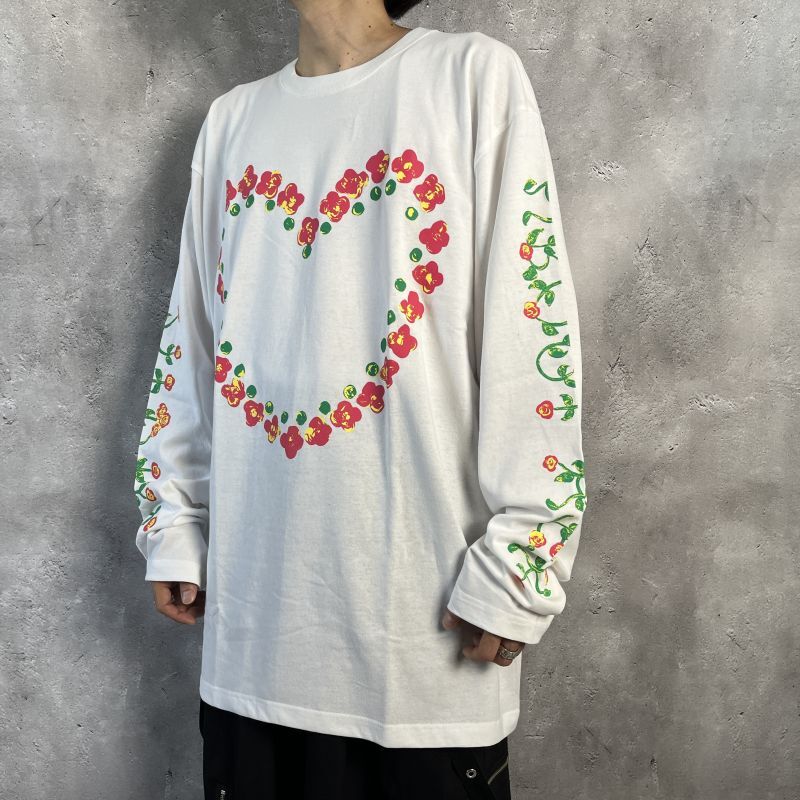 KIDILL ROSE LONG SLEEVE T-SHIRT (BLACK) KL779 公式通販