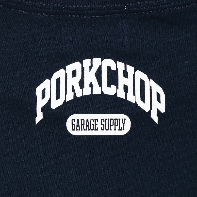 PORKCHOP GARAGE SUPPLY 2nd COLLEGE TEE (NAVY) P0276 公式通販