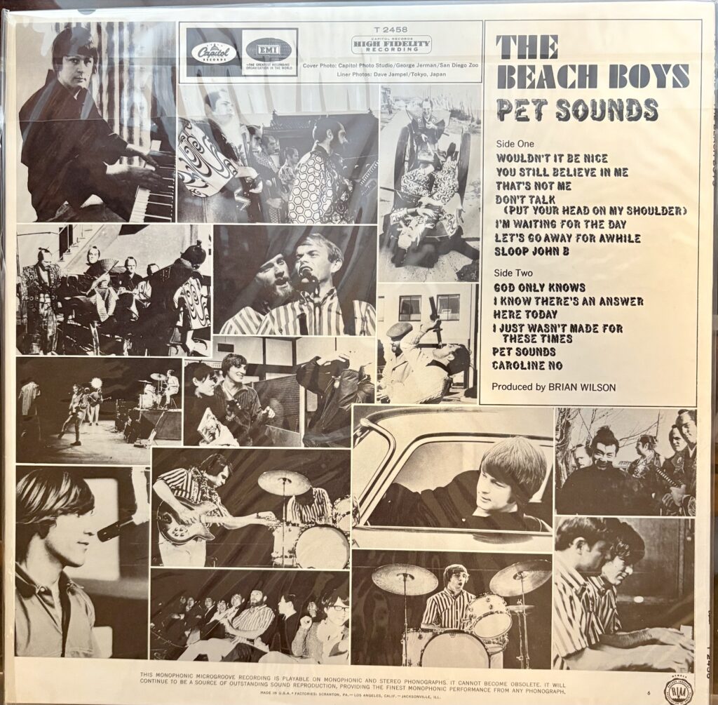 ブライアン・ウィルソンが求めた音｜『Pet Sounds』USオリジナル