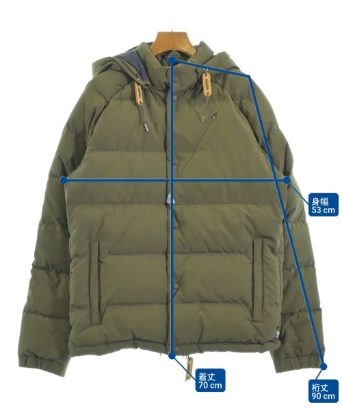 Cape HEIGHTS（ケープハイツ）ダウンジャケット/ダウンベスト カーキ
