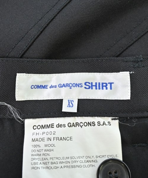 COMME des GARCONS SHIRT（コムデギャルソンシャツ）スラックス 黒