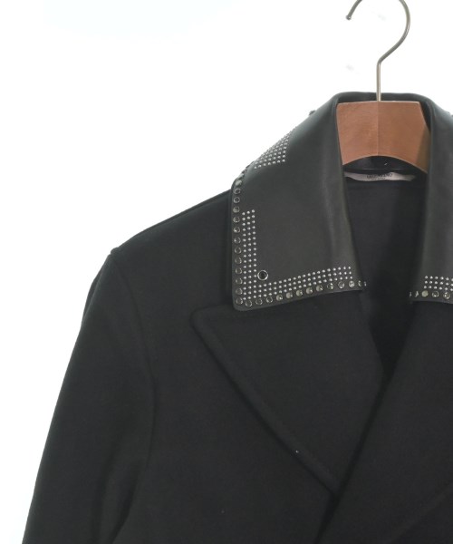 VALENTINO（ヴァレンティノ）ピーコート 黒 サイズ:46(M位) メンズ