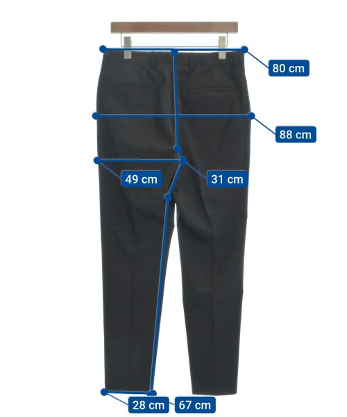 PRADA（プラダ）スラックス グレー サイズ:46(M位) メンズ