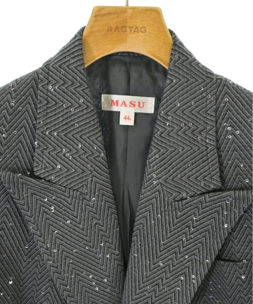 MASU（エムエーエスユー）テーラードジャケット グレー サイズ:44(S位