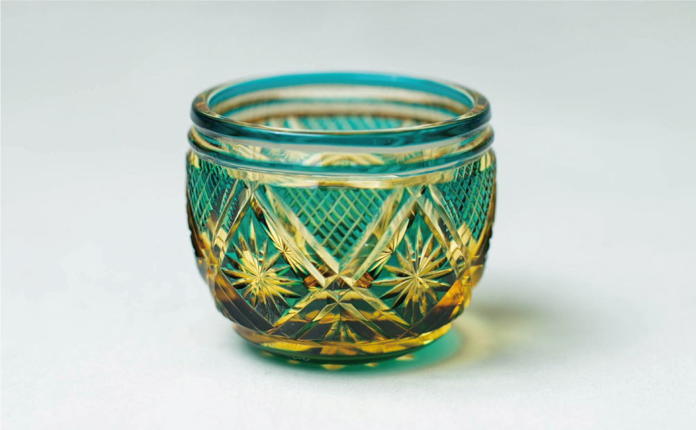 楽天市場】【ふるさと納税】【薩摩切子】 中猪口（ちょこ）菊紋