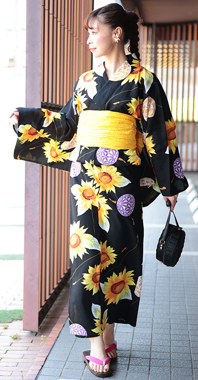 浴衣特集│大きいサイズのレディース服専門通販【ゴールドジャパン