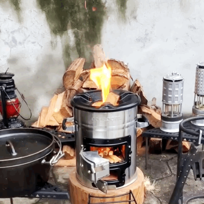 楽天市場】アウトドア コンロ ロケットストーブ 防災用ストーブ 薪