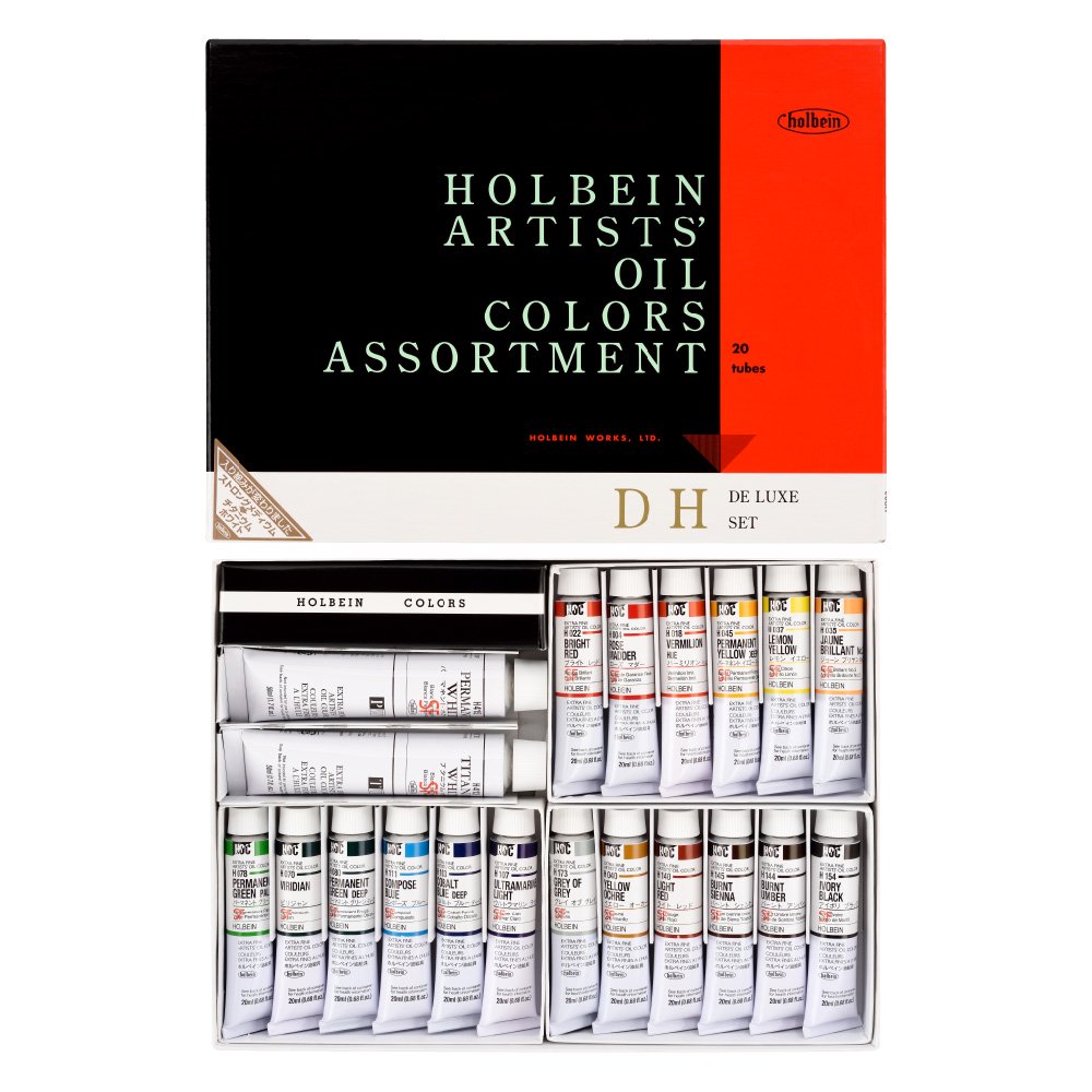 ホルベイン 油絵具DHセット（H903） | 画材ショップ楽屋
