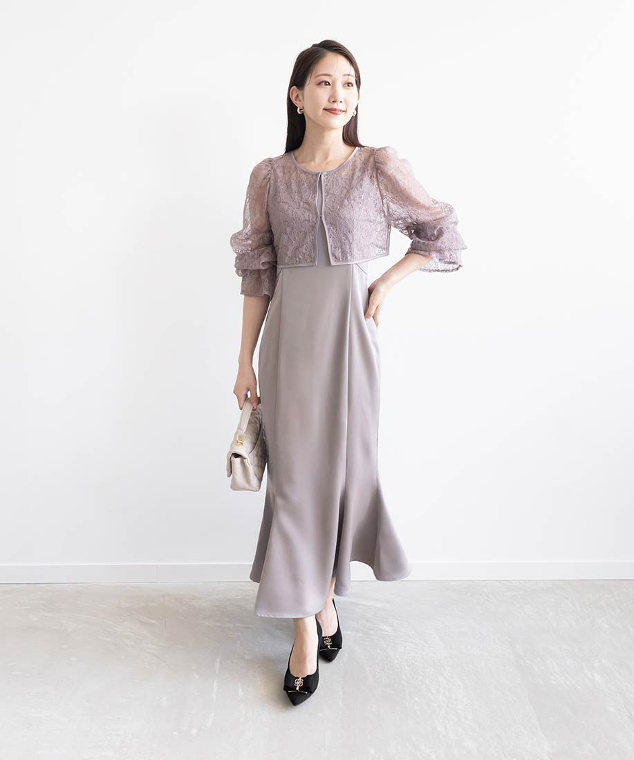 SALE】スパンコールレースセットドレスRANDA公式サイト