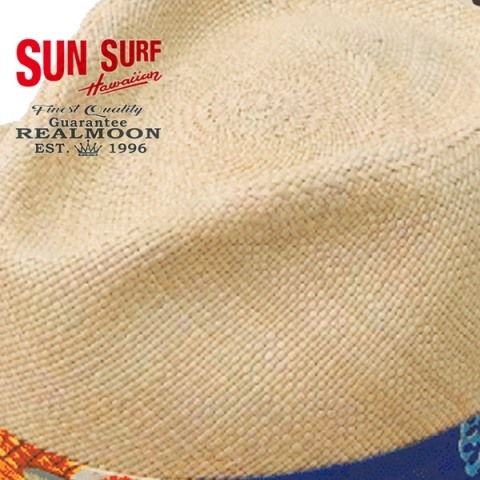 SS02739 SUN SURF(サンサーフ) パナマハット HAWAIIAN PANAMA by Mr