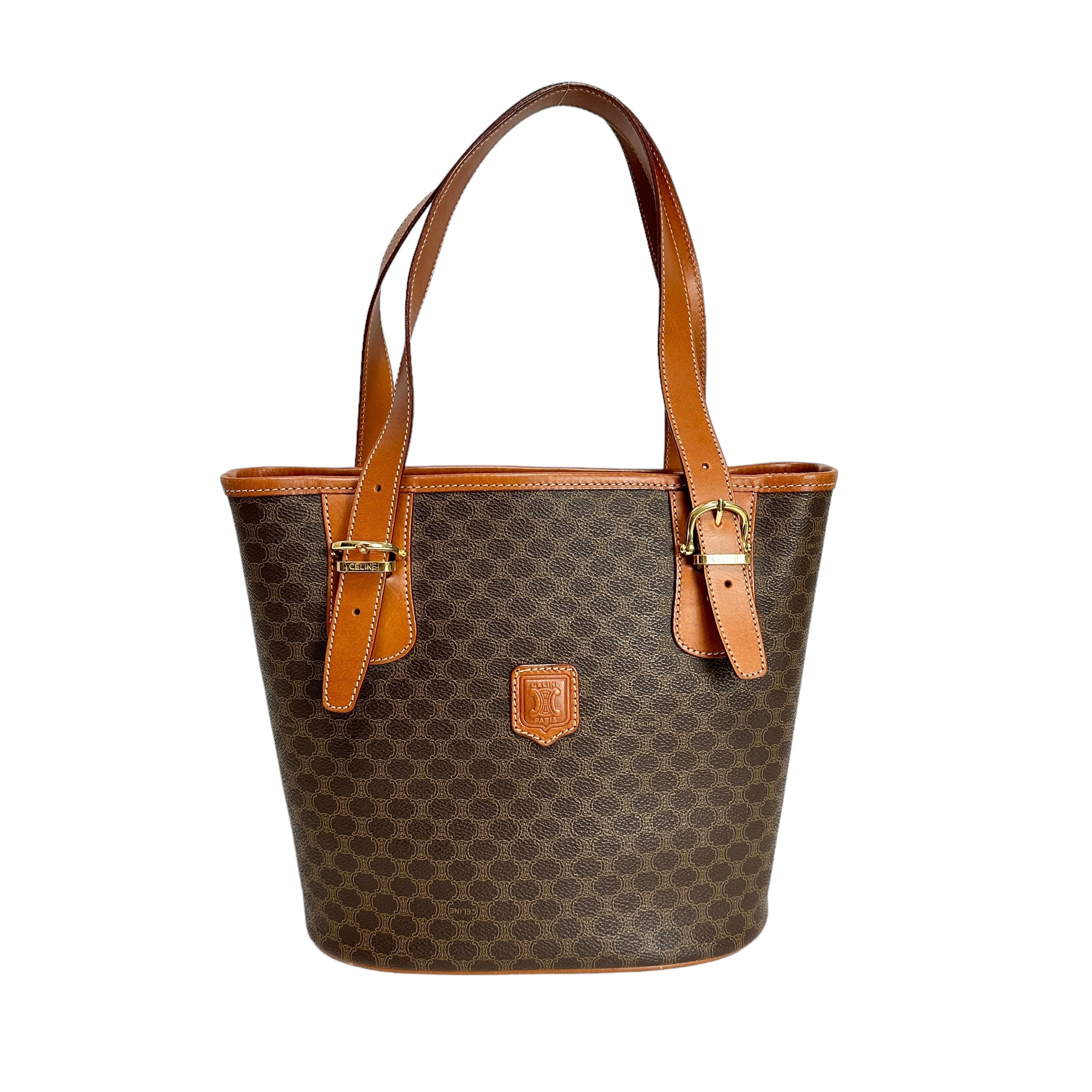 CELINE セリーヌ マカダム トートバッグ