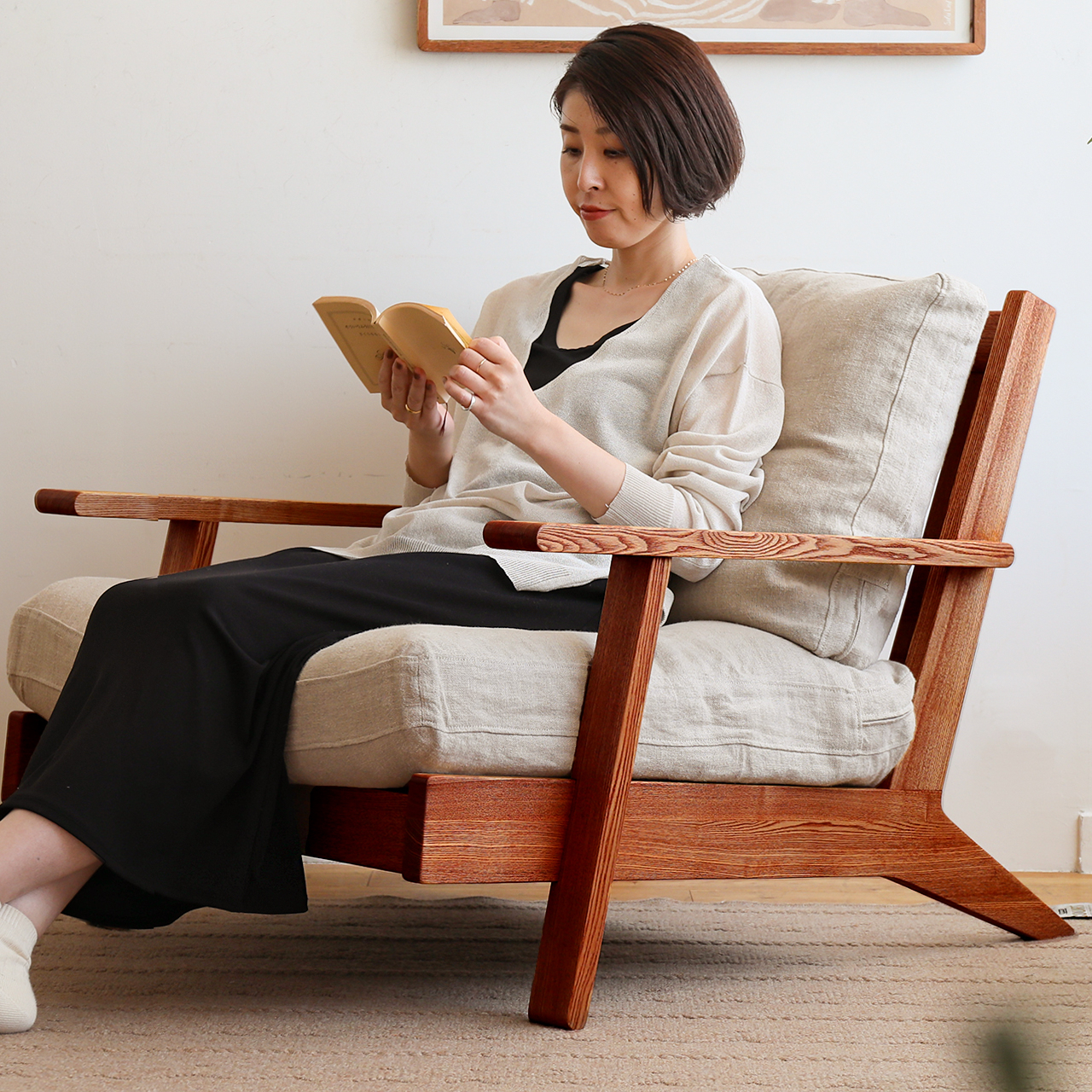 1人掛けソファー NOANA ｜家具・インテリア通販 Re:CENO(リセノ)