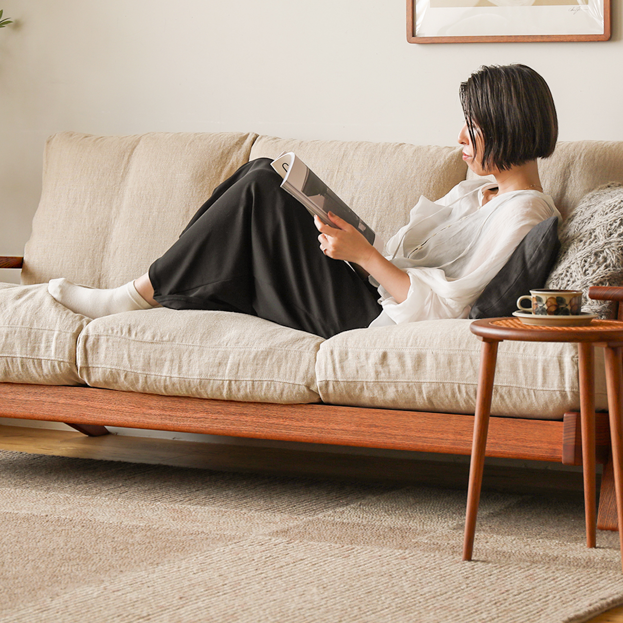 3人掛けソファー NOANA ｜家具・インテリア通販 Re:CENO(リセノ)