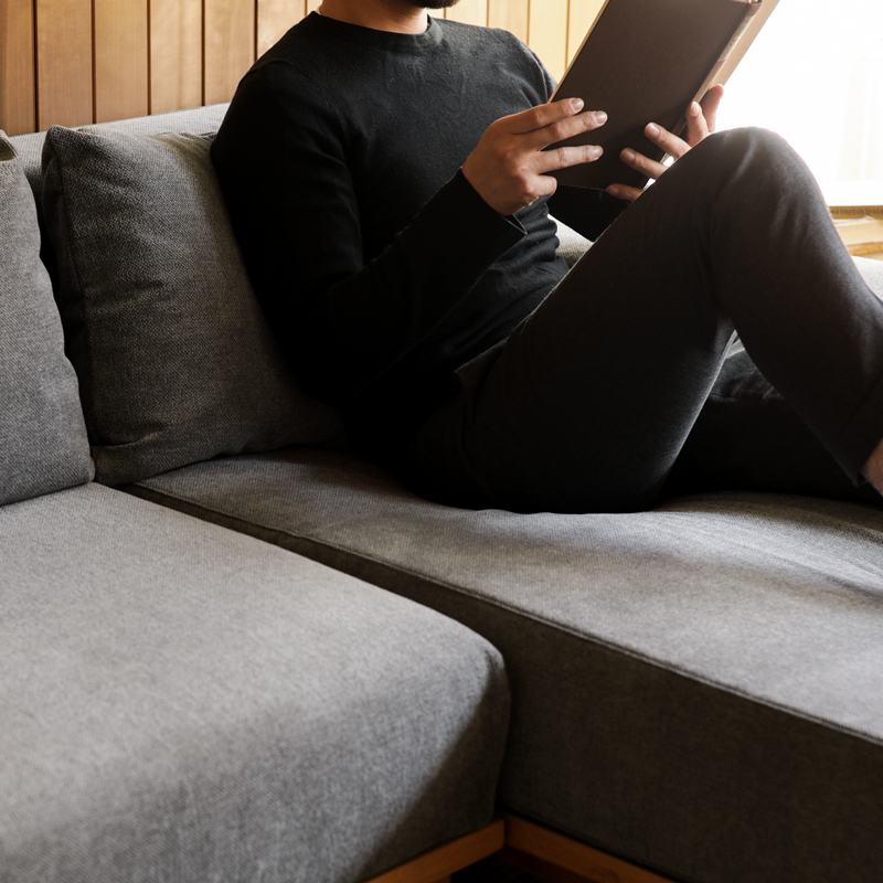 SIEVE rect unit sofa カウチセット Bタイプ ｜家具・インテリア通販