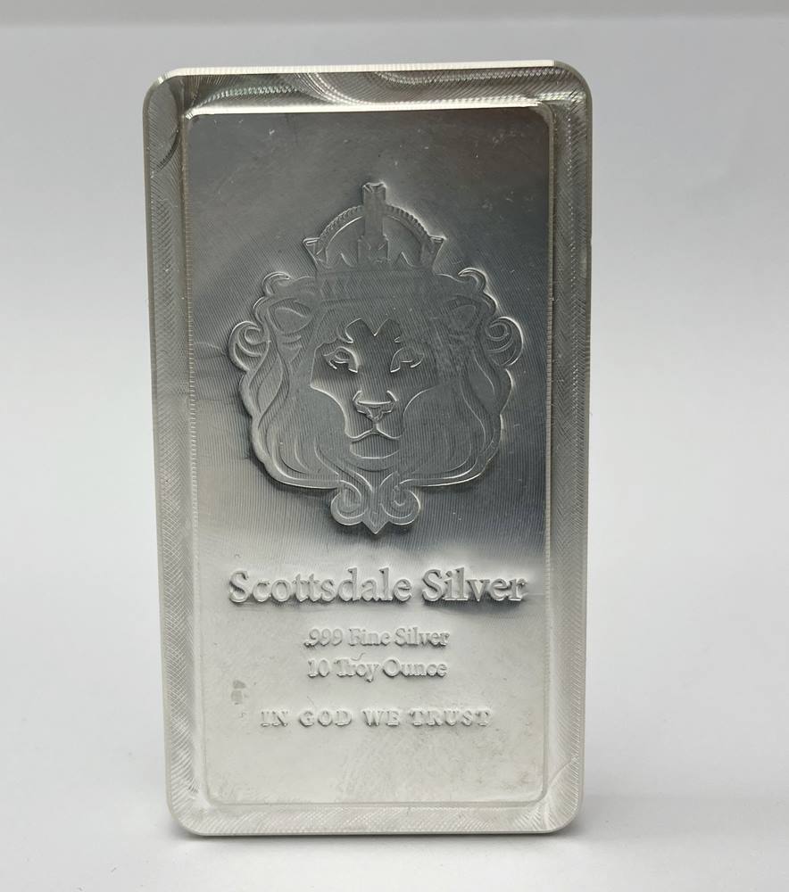 スコッツデール社 純銀 インゴット 10オンス 311gを買取させていただき