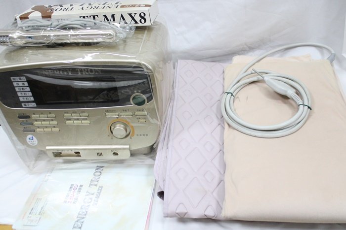 エナジートロン 高圧電位治療器 電子ペン/電床/絶縁シート付 TT-MAX8