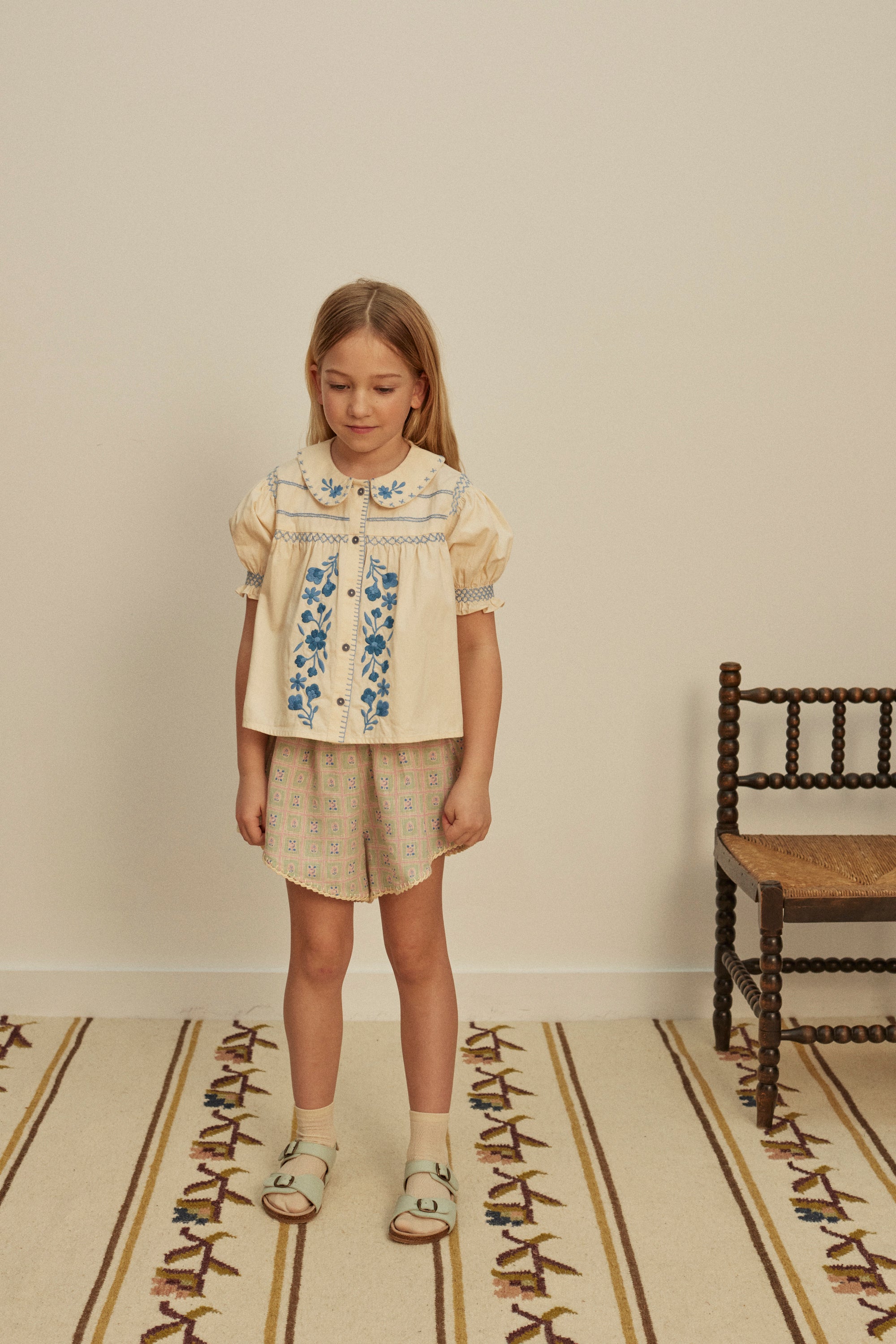 APOLINA HEIDI BLOUSE - CREAM