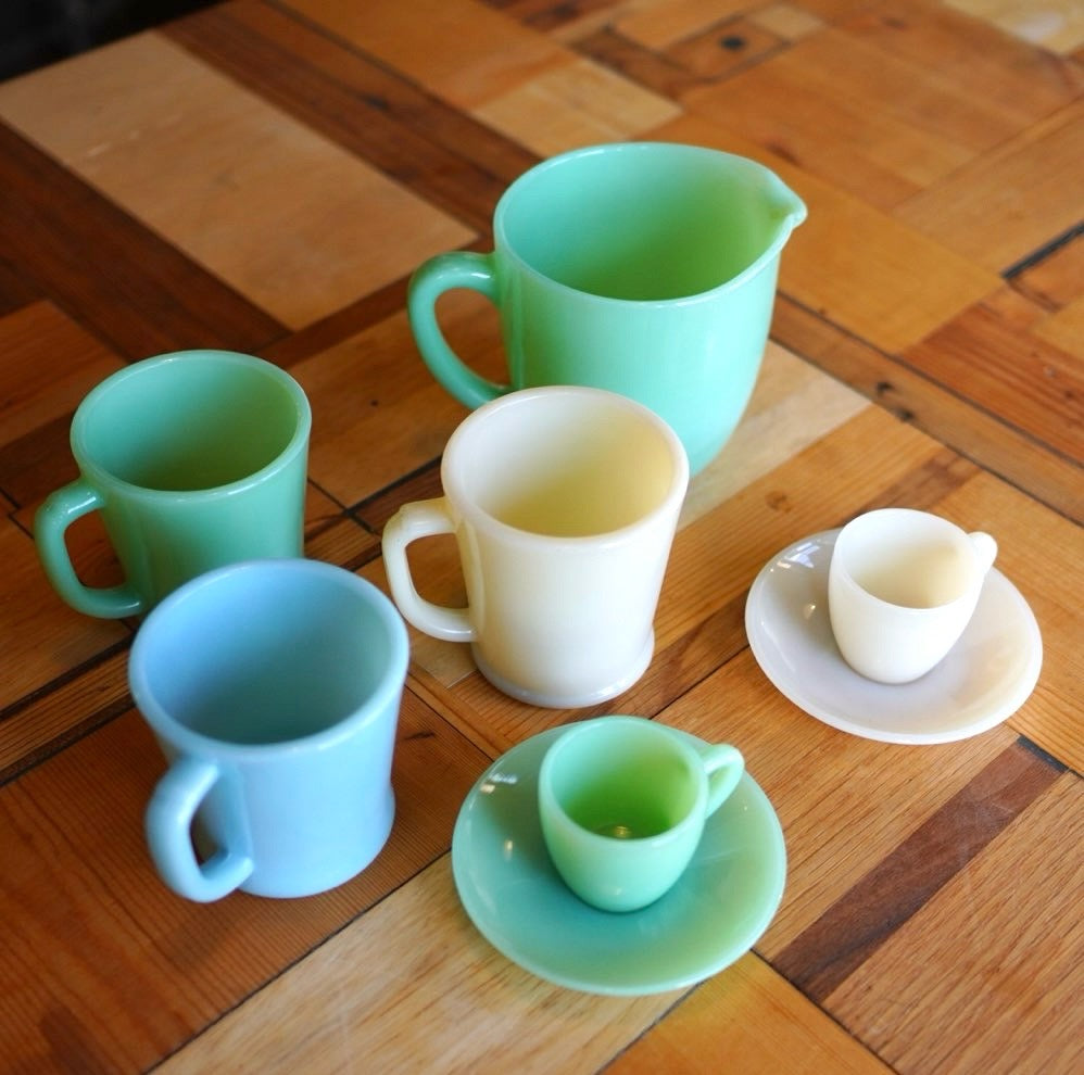 ファイヤーキング / Fire-King Dハンドル マグ ジェダイ ヴィンテージ