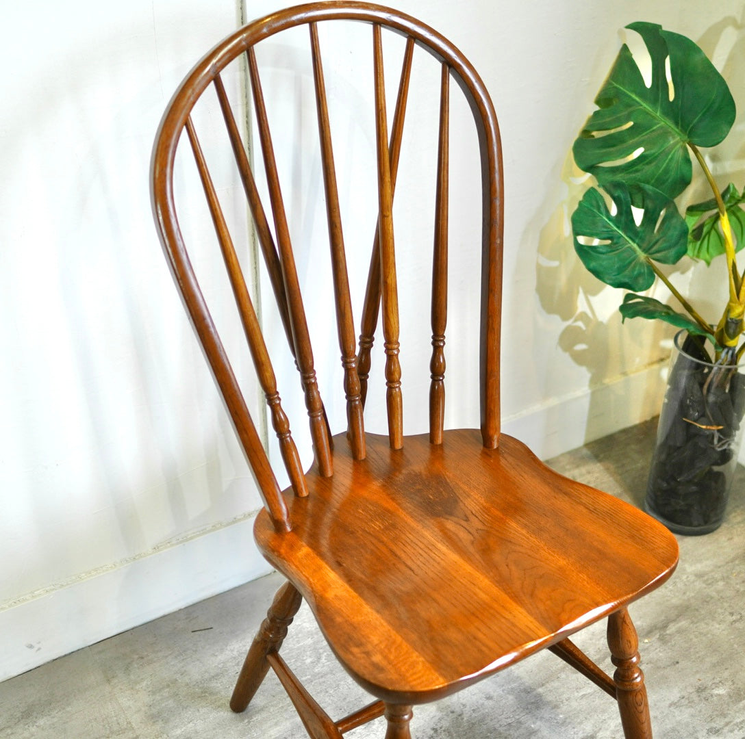柏木工 フープバックチェア ウィンザーチェア ヴィンテージ 中古 椅子 木