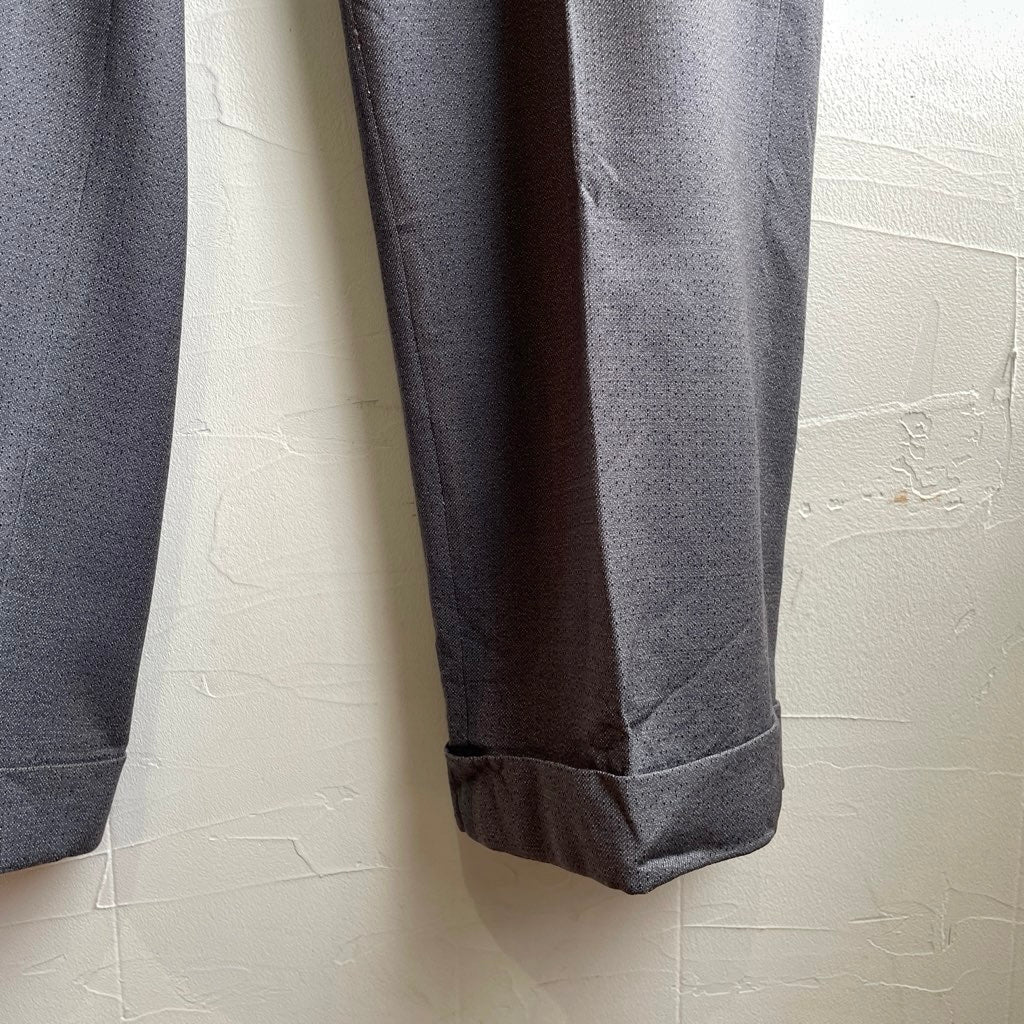古着】50s ヴィンテージパンツ グレー TALONジップ スラックスパンツ