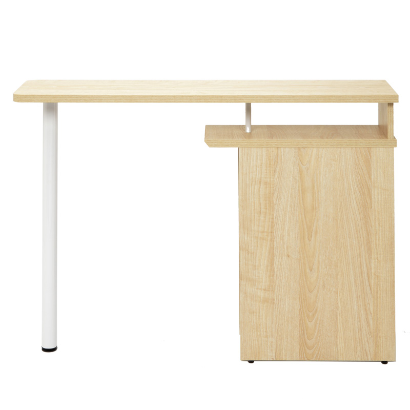 完売】[ユピタシリーズ] RF木製デスクサイドテーブル ナチュラル RFWD