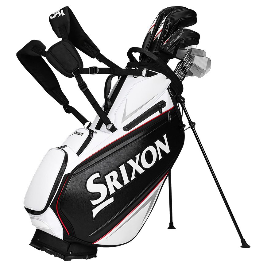 Srixon ZXi Staff Stand Bag | White / Black - Riverside Golf - Golf