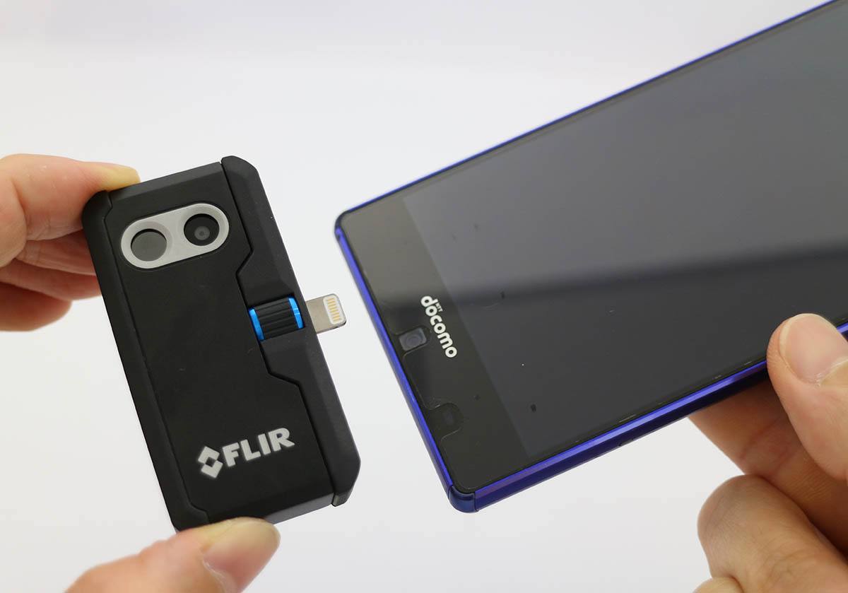 タブレット用サーモグラフィー FLIR ONE PRO