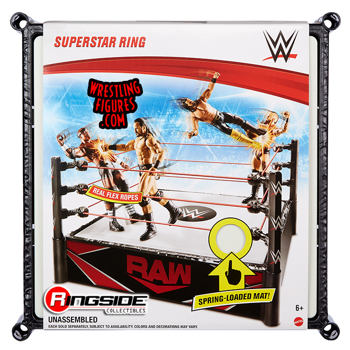 WWE Raw - Superstar Ring - Wrestling Ring & Playset by Mattel!