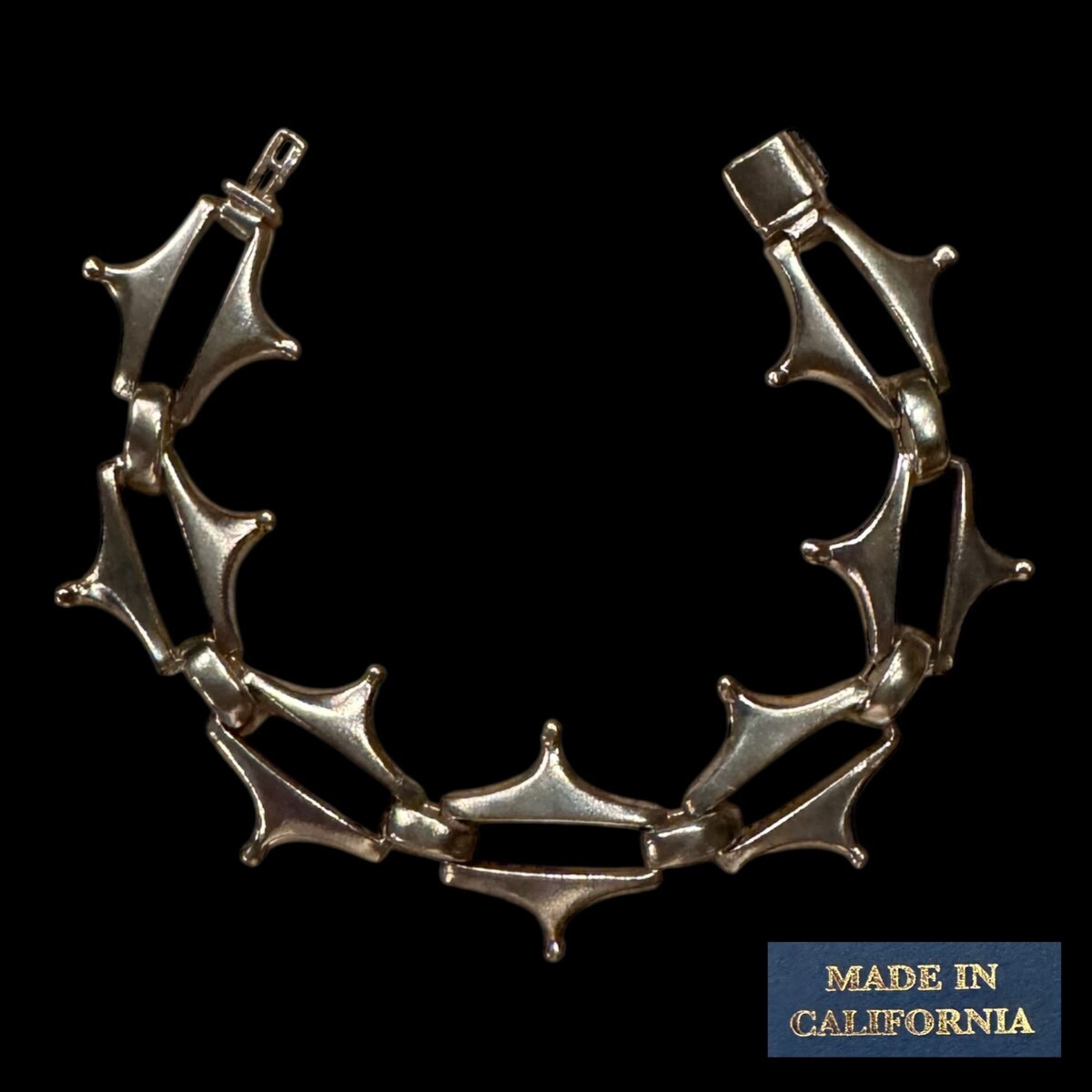 MADE IN CALIFORNIA シルバーブレスレット Hexagon ヘキサゴン MADE IN
