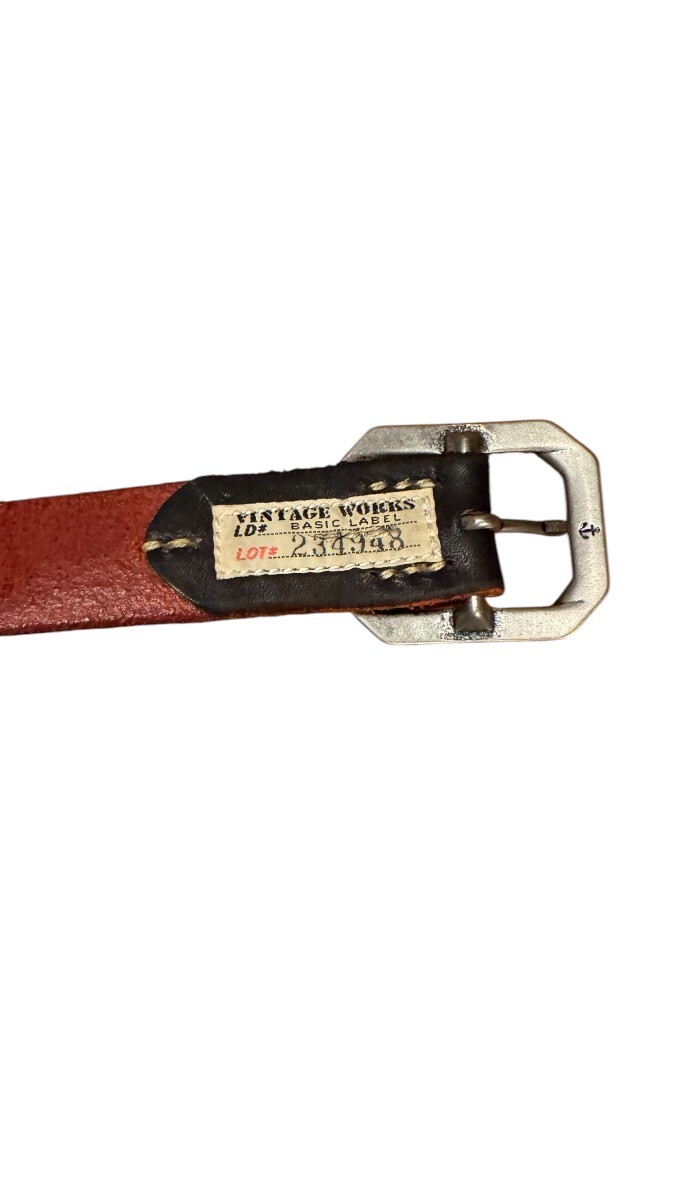 小物 VINTAGE WORKS DH5734 VINTAGE WORKS LEATHER BELT