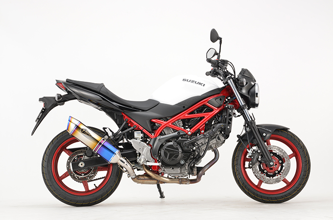 SV650 ABS('17~)・SV650X ABS('17~) リアルスペック スリップオン