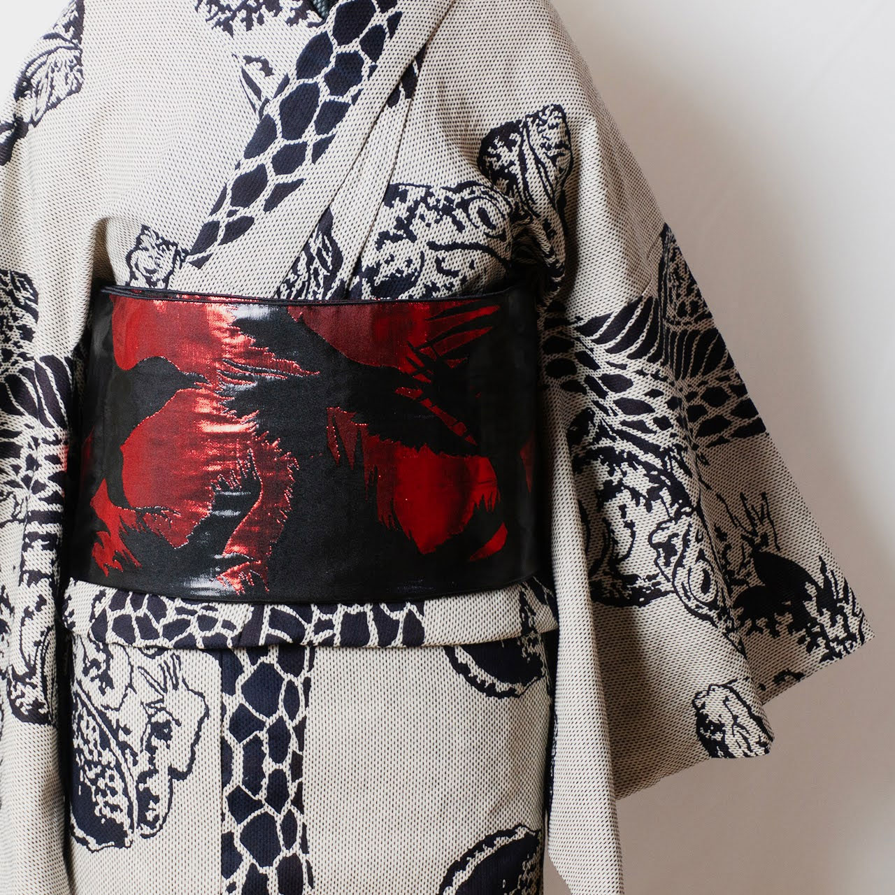 復活「ギラヘコII」男女兼用✦Rumi Rock 兵児帯✦｜Rumi Rock