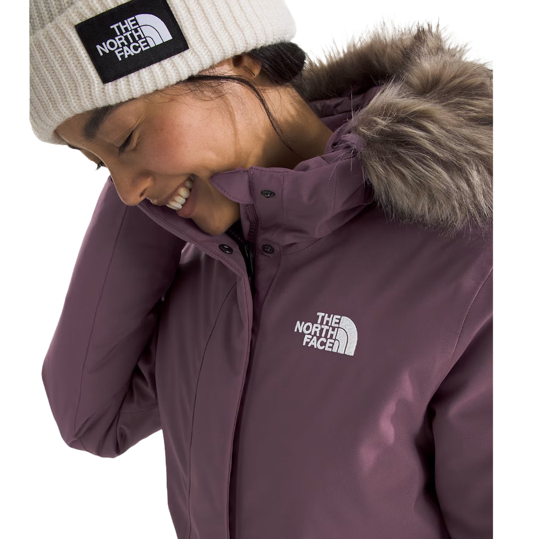 The North Face Women's ARC Parka - Midnight Mauve – runnwalk