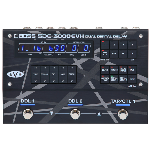 Boss SDE-3000EVH Dual Digital Delay Effect Pedal