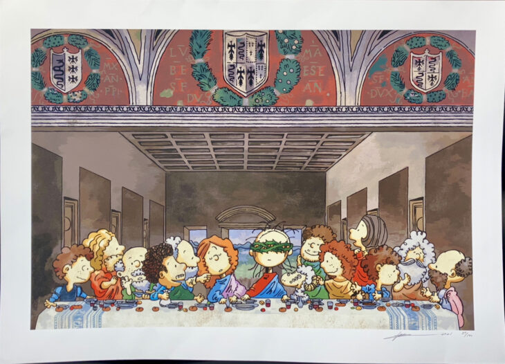 村上隆・細川雄太 合作『最後の晩餐』 ｜骨董品買取 緑和堂