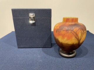 人間国宝 島岡 達三 作 『地釉象嵌 縄文壺』 買取価格相場｜骨董品買取