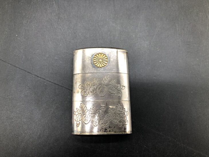 銀製 印籠型 ボンボニエール』 ｜骨董品買取 緑和堂