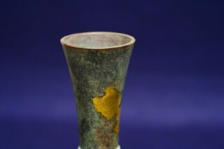 秦蔵六 作 『立鼓式花器』 ｜骨董品買取 緑和堂